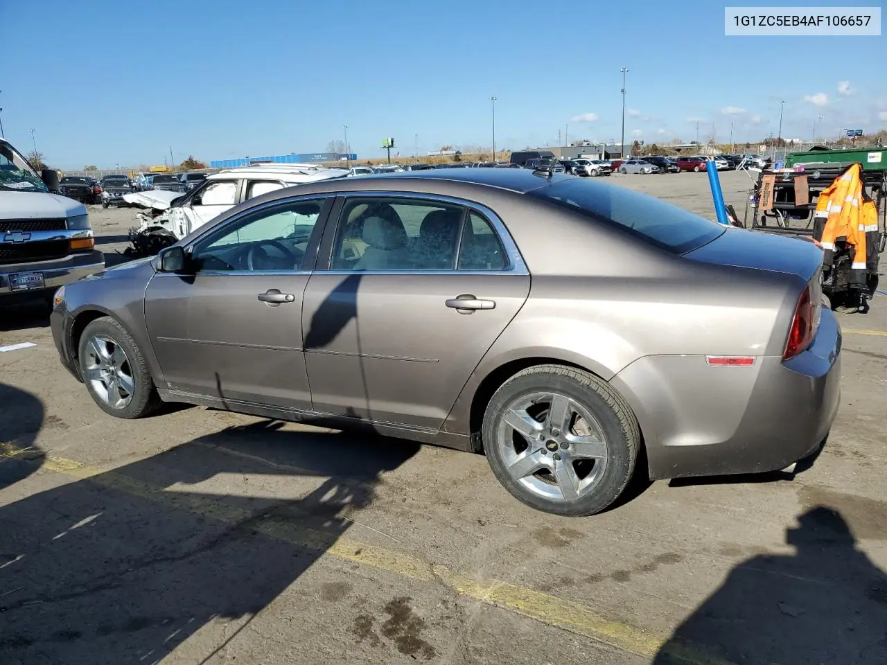 1G1ZC5EB4AF106657 2010 Chevrolet Malibu 1Lt