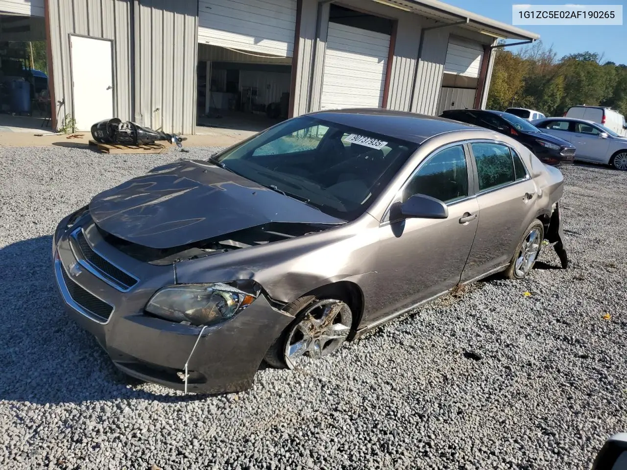 1G1ZC5E02AF190265 2010 Chevrolet Malibu 1Lt