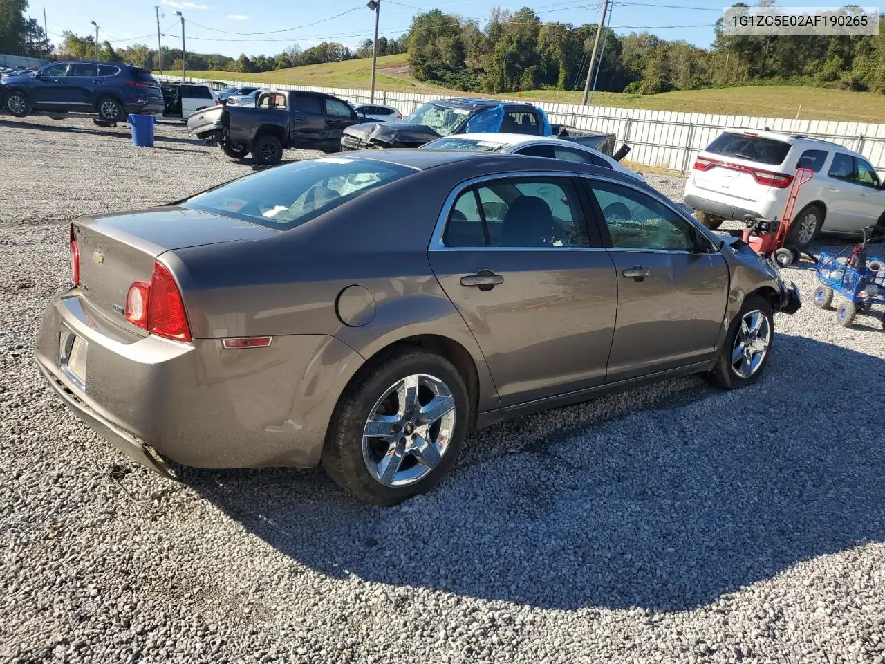 1G1ZC5E02AF190265 2010 Chevrolet Malibu 1Lt