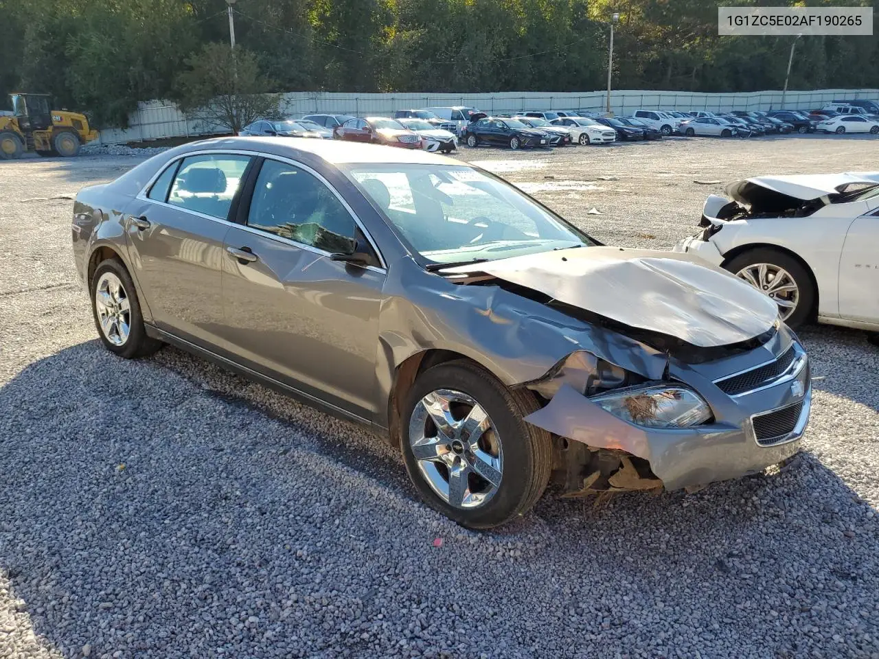 1G1ZC5E02AF190265 2010 Chevrolet Malibu 1Lt