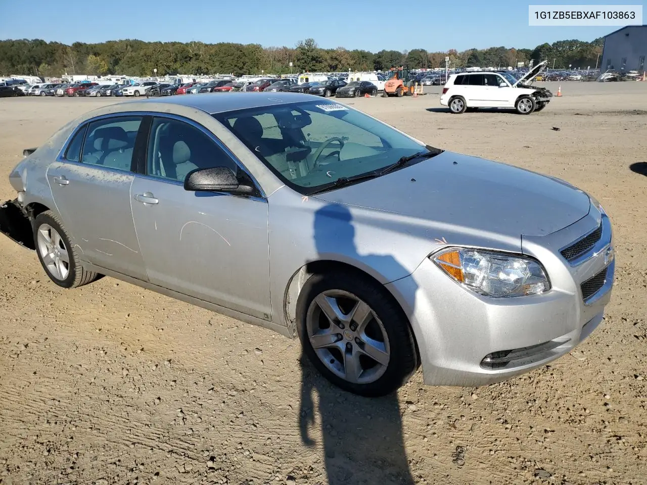 1G1ZB5EBXAF103863 2010 Chevrolet Malibu Ls