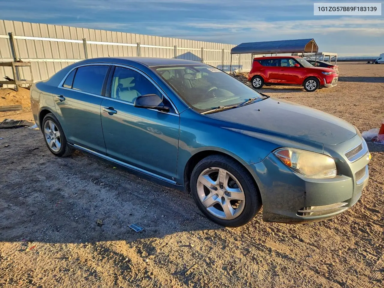 1G1ZG57B89F183139 2010 Chevrolet Malibu Ls