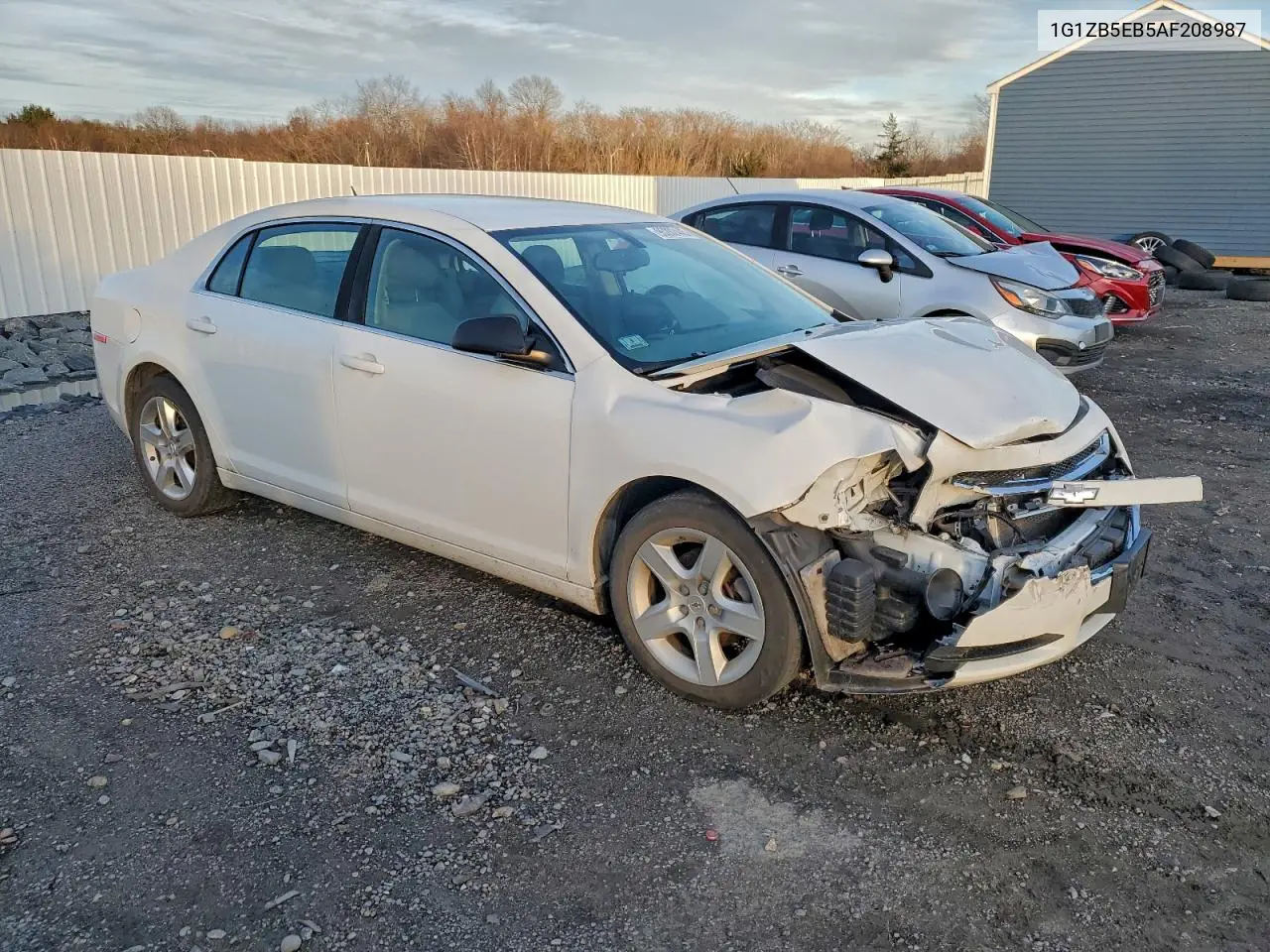 1G1ZB5EB5AF208987 2010 Chevrolet Malibu Ls