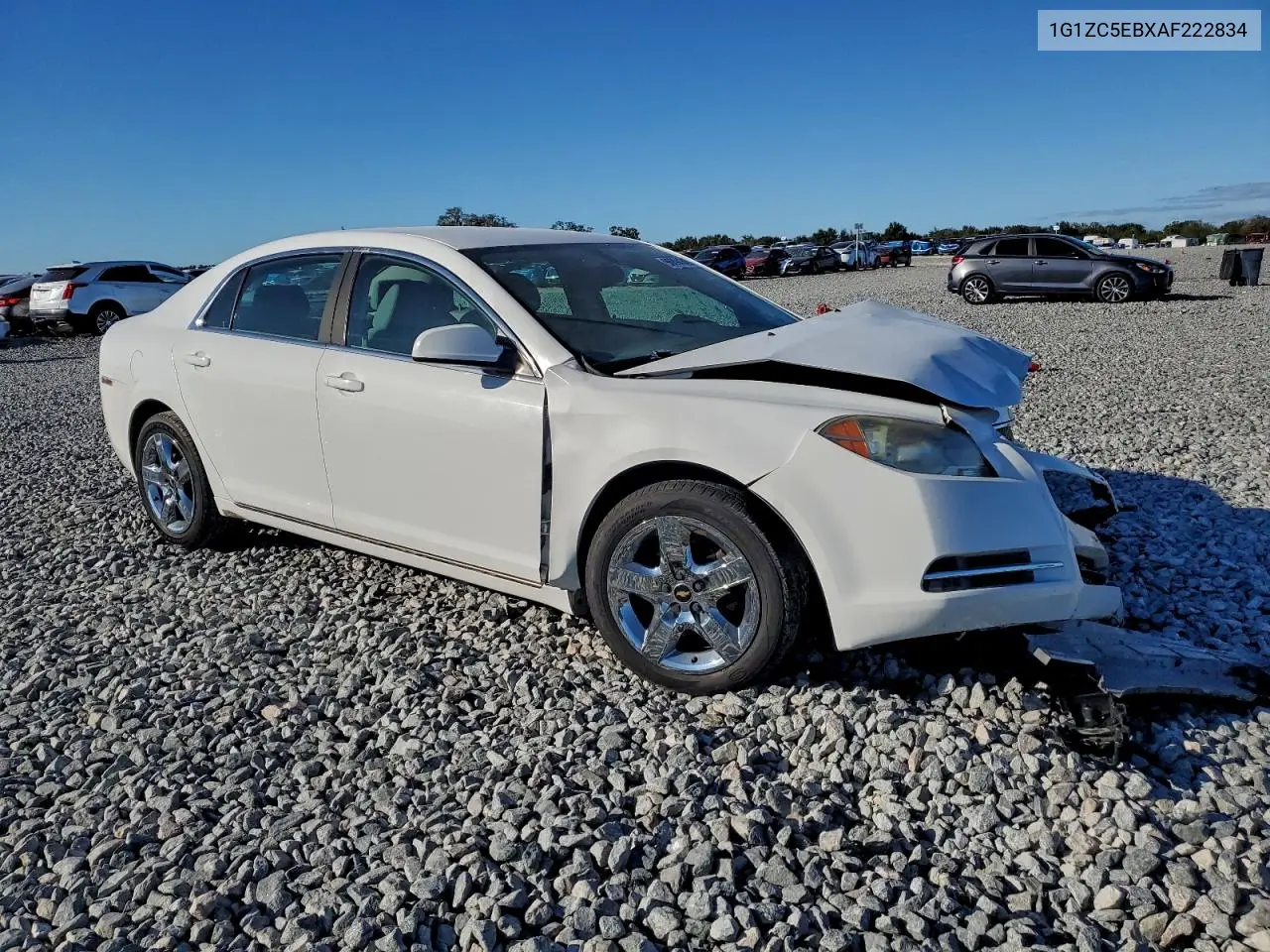 1G1ZC5EBXAF222834 2010 Chevrolet Malibu 1Lt