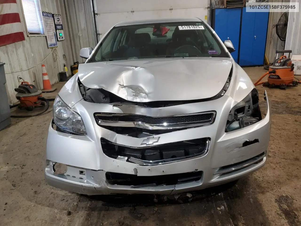 1G1ZC5E15BF375985 2011 Chevrolet Malibu 1Lt