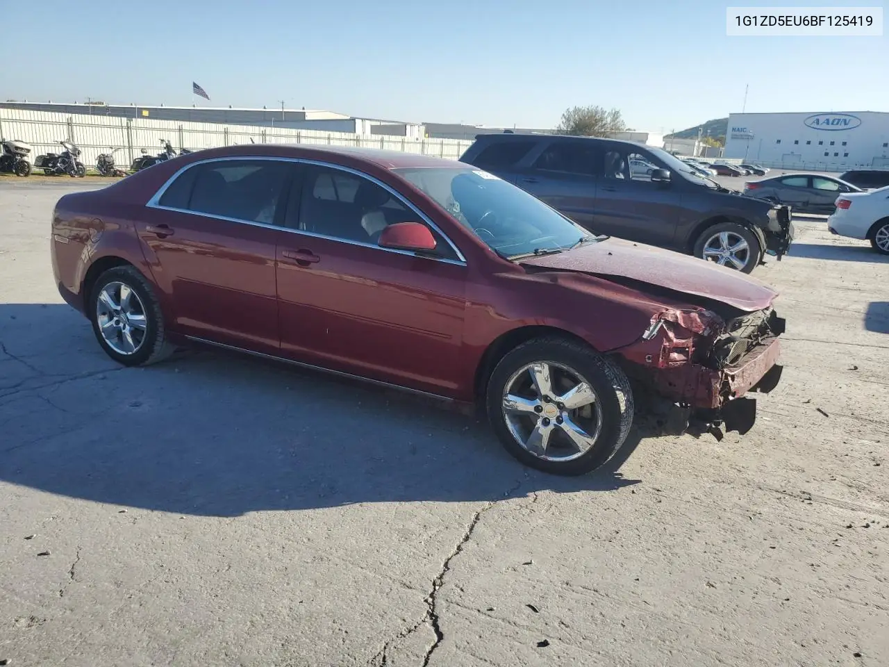 1G1ZD5EU6BF125419 2011 Chevrolet Malibu 2Lt