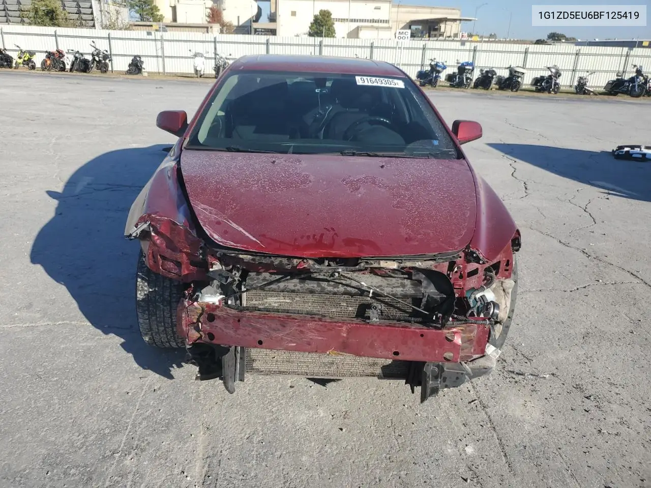 1G1ZD5EU6BF125419 2011 Chevrolet Malibu 2Lt
