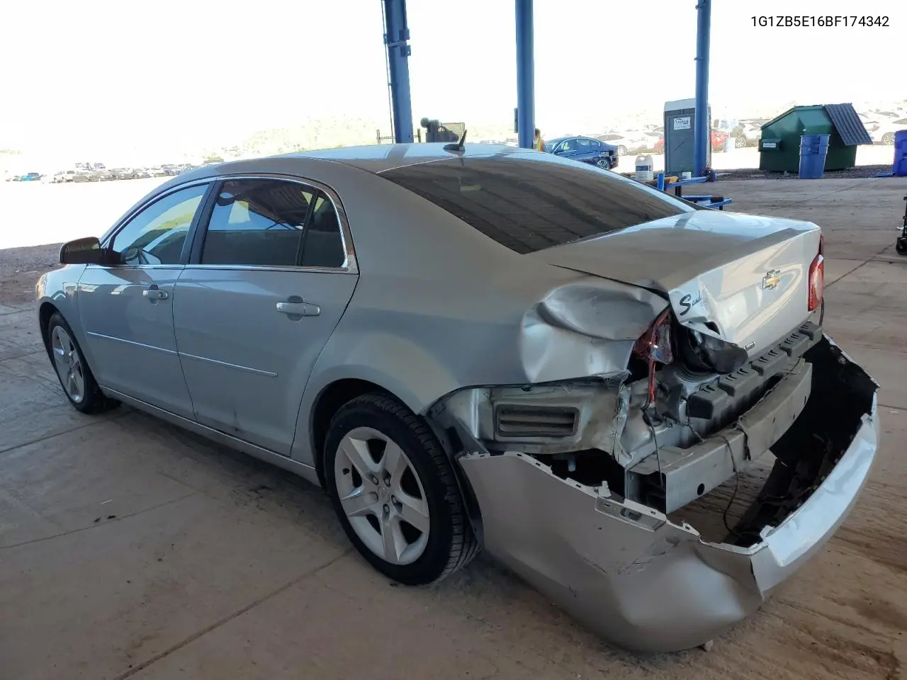 1G1ZB5E16BF174342 2011 Chevrolet Malibu Ls