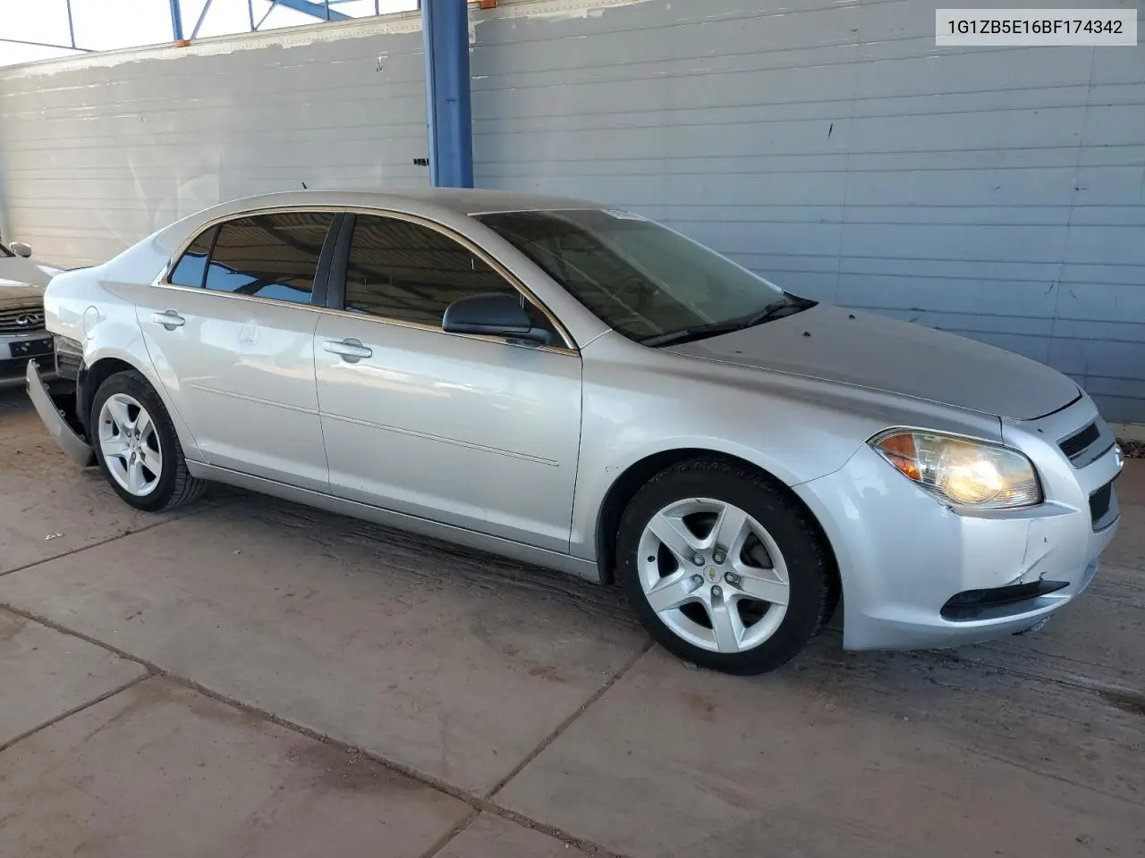 1G1ZB5E16BF174342 2011 Chevrolet Malibu Ls