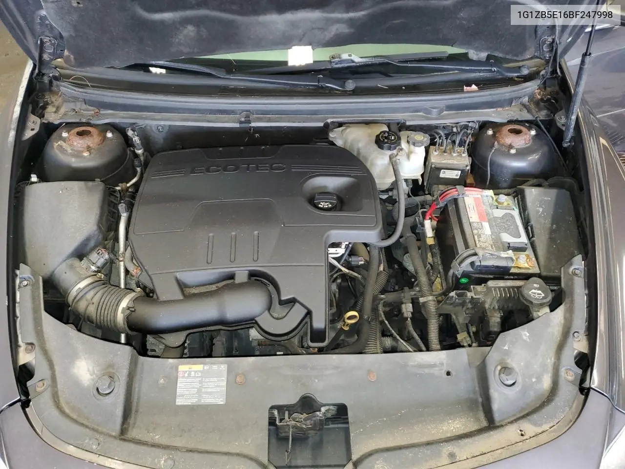 1G1ZB5E16BF247998 2011 Chevrolet Malibu Ls