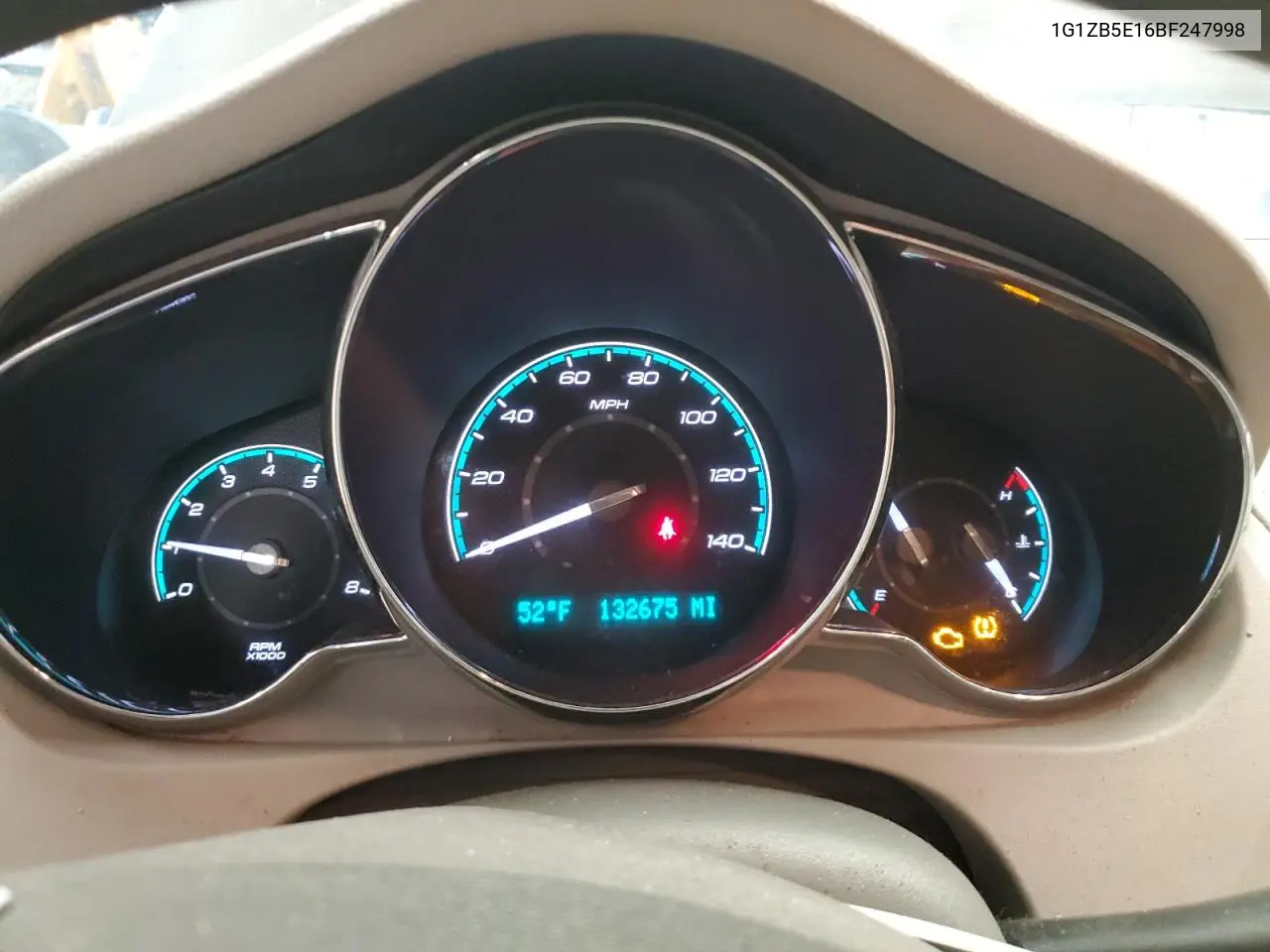 1G1ZB5E16BF247998 2011 Chevrolet Malibu Ls