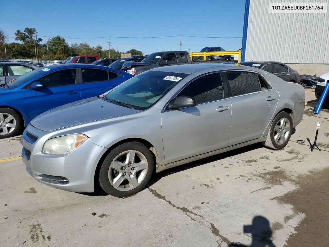 1G1ZA5EU0BF261764 2011 Chevrolet Malibu Ls