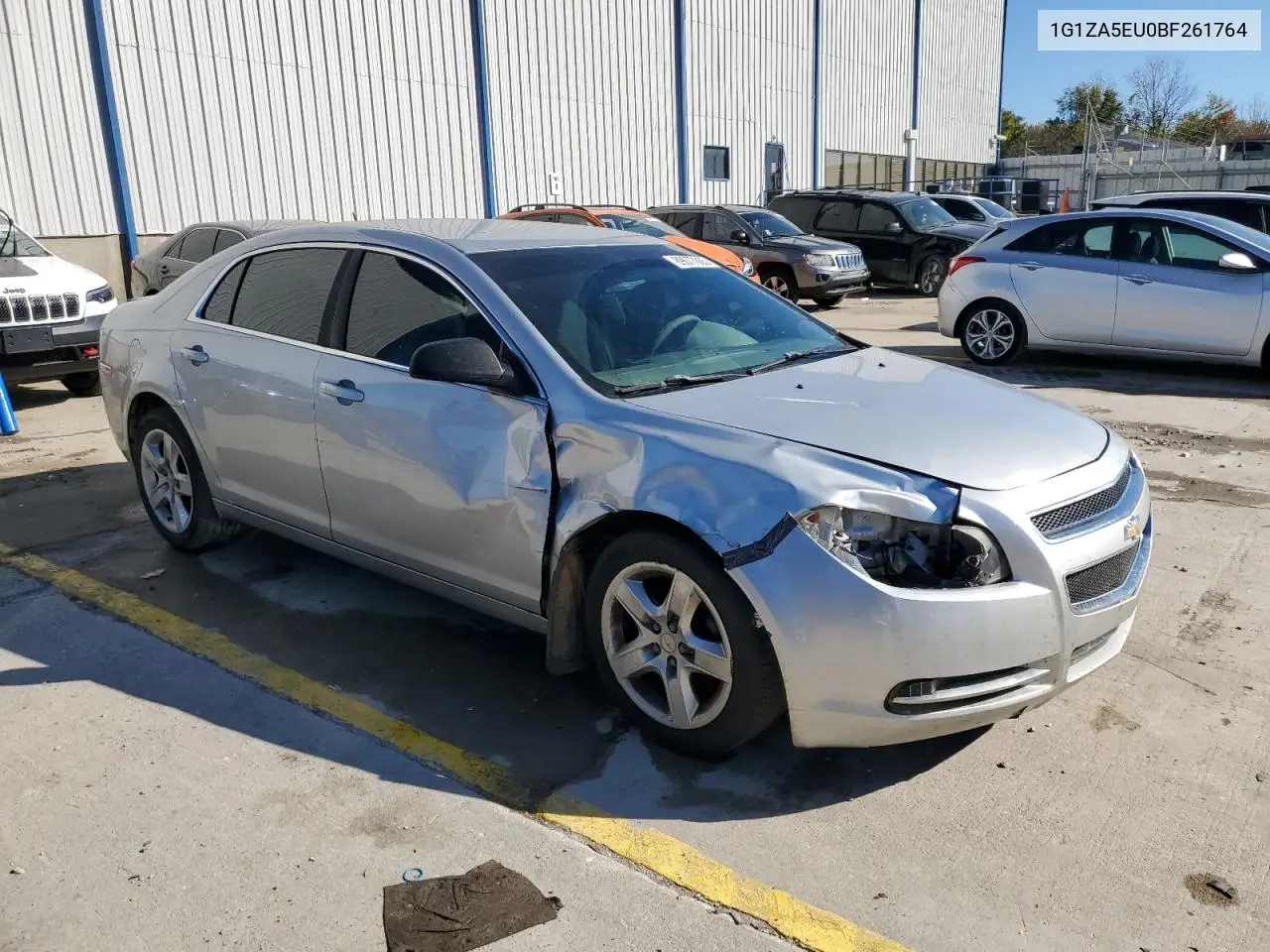 1G1ZA5EU0BF261764 2011 Chevrolet Malibu Ls