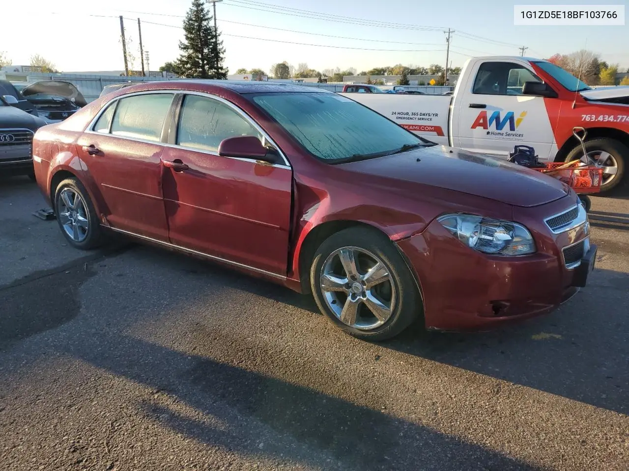 1G1ZD5E18BF103766 2011 Chevrolet Malibu 2Lt