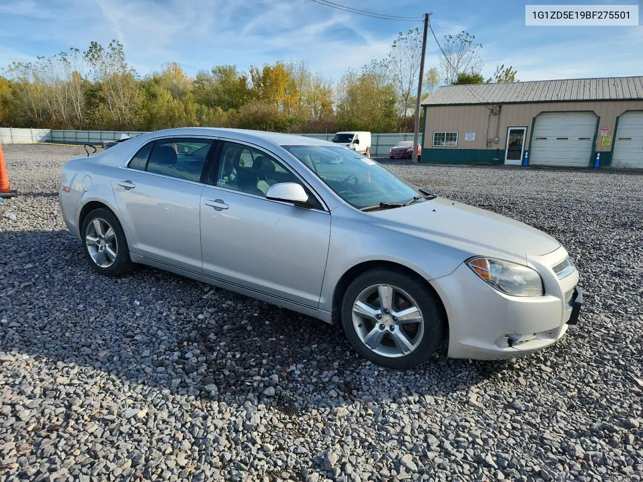 1G1ZD5E19BF275501 2011 Chevrolet Malibu 2Lt