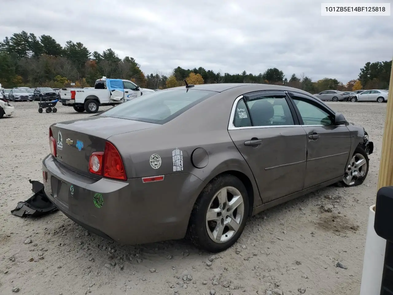 1G1ZB5E14BF125818 2011 Chevrolet Malibu Ls
