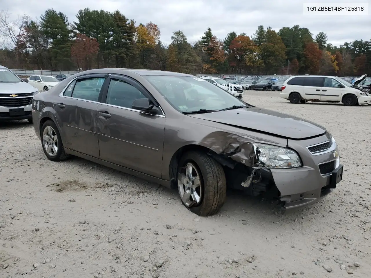1G1ZB5E14BF125818 2011 Chevrolet Malibu Ls