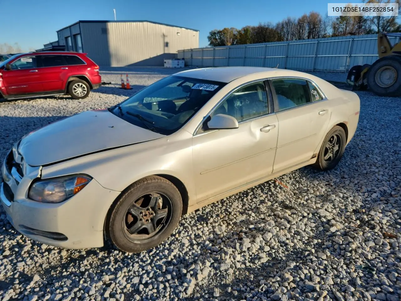 1G1ZD5E14BF252854 2011 Chevrolet Malibu 2Lt