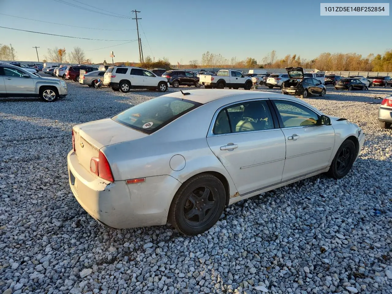 1G1ZD5E14BF252854 2011 Chevrolet Malibu 2Lt