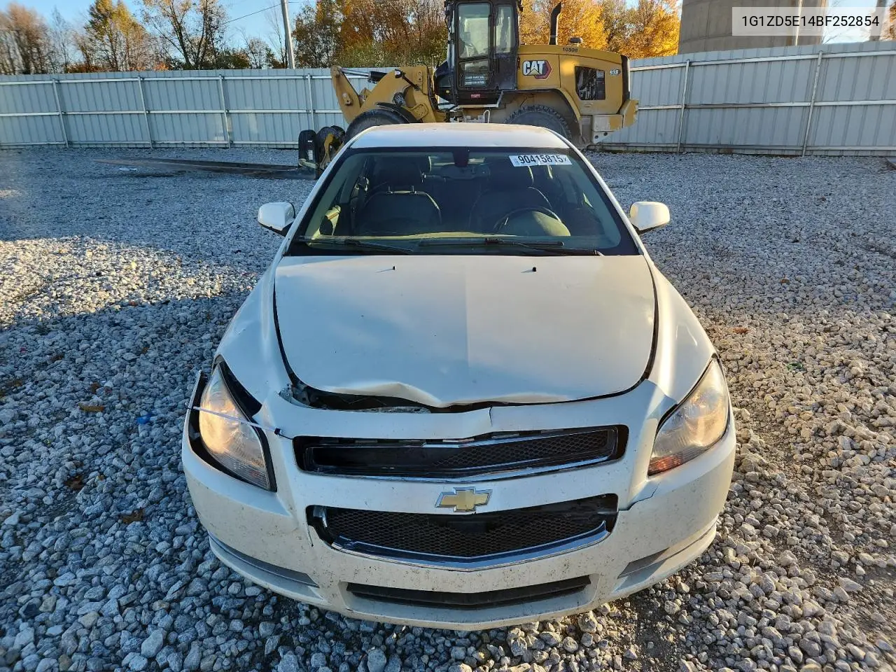 1G1ZD5E14BF252854 2011 Chevrolet Malibu 2Lt