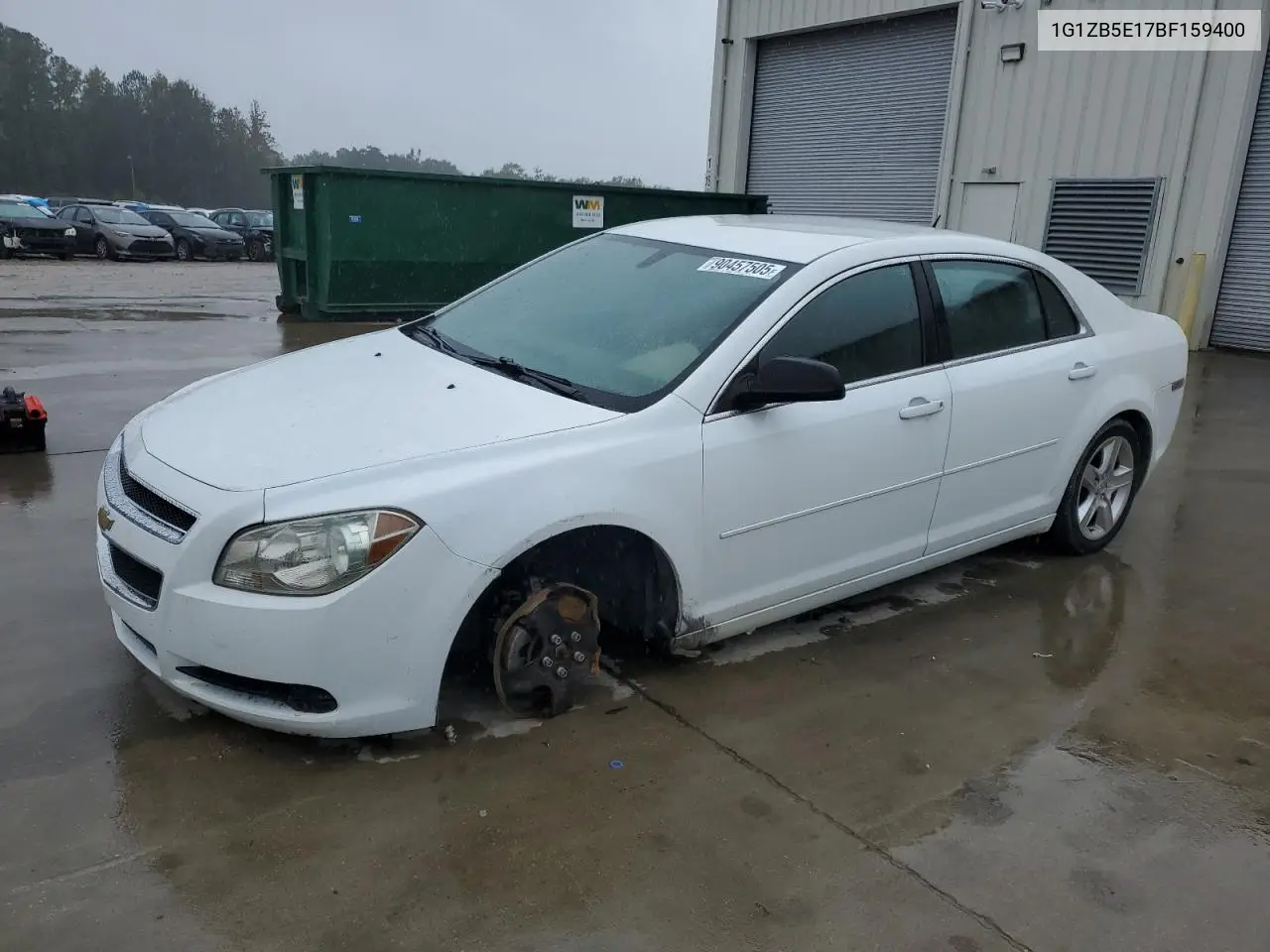 1G1ZB5E17BF159400 2011 Chevrolet Malibu Ls
