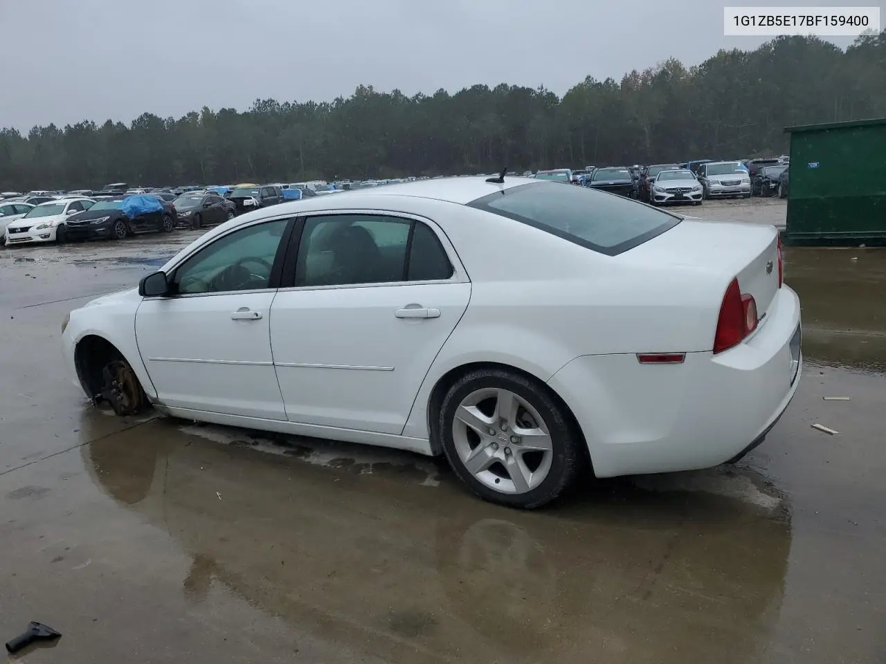 1G1ZB5E17BF159400 2011 Chevrolet Malibu Ls
