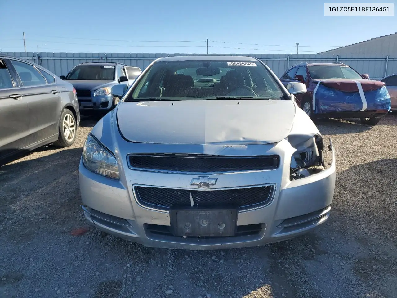 1G1ZC5E11BF136451 2011 Chevrolet Malibu 1Lt