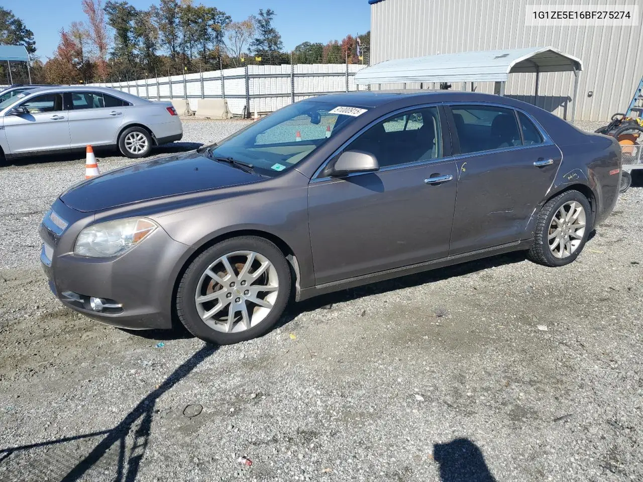 1G1ZE5E16BF275274 2011 Chevrolet Malibu Ltz