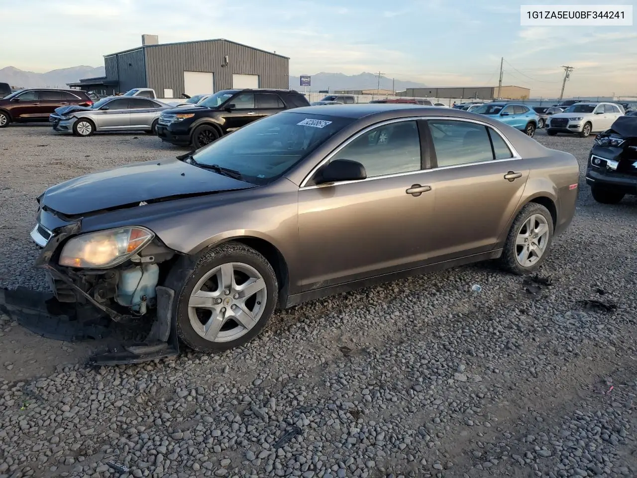 1G1ZA5EU0BF344241 2011 Chevrolet Malibu Ls
