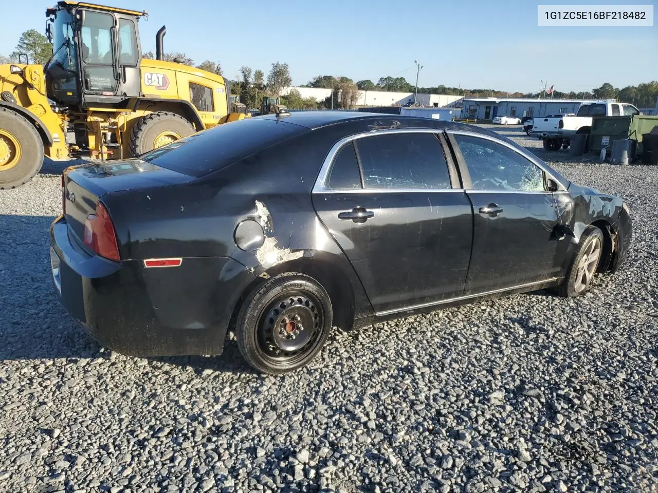 1G1ZC5E16BF218482 2011 Chevrolet Malibu 1Lt