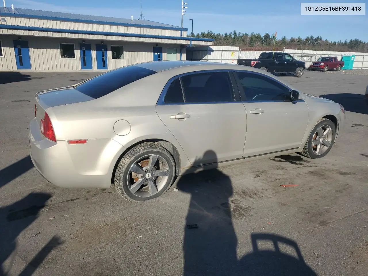 1G1ZC5E16BF391418 2011 Chevrolet Malibu 1Lt