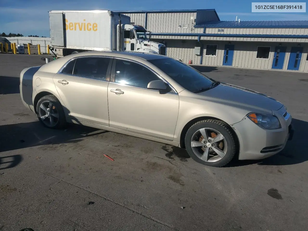 1G1ZC5E16BF391418 2011 Chevrolet Malibu 1Lt