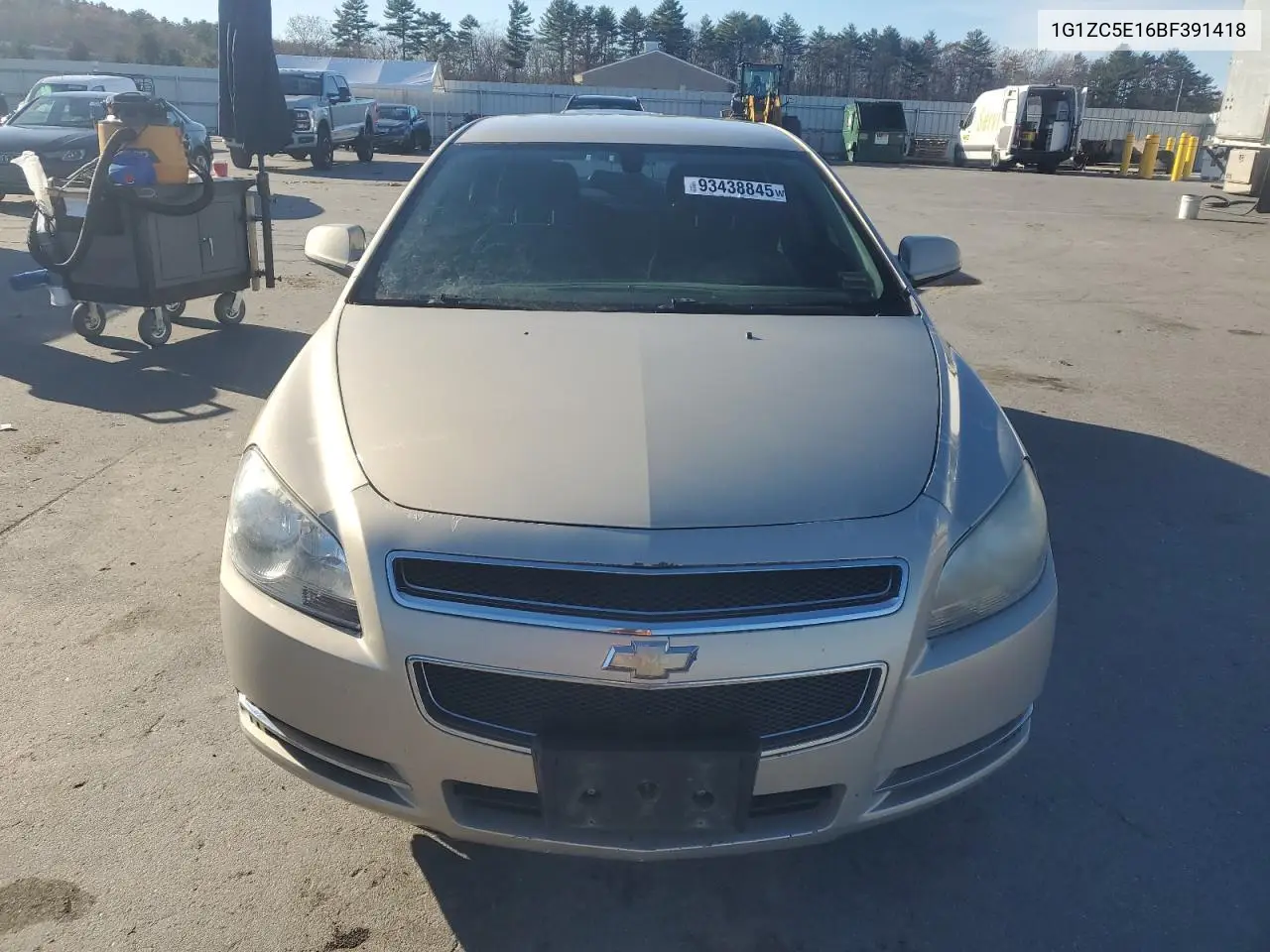 1G1ZC5E16BF391418 2011 Chevrolet Malibu 1Lt