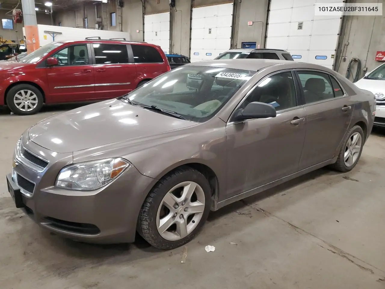 1G1ZA5EU2BF311645 2011 Chevrolet Malibu Ls