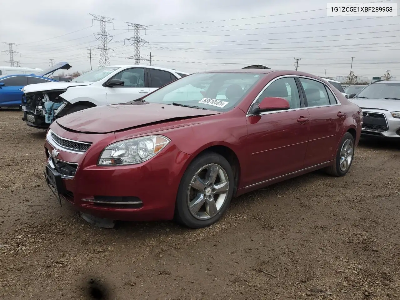 1G1ZC5E1XBF289958 2011 Chevrolet Malibu 1Lt