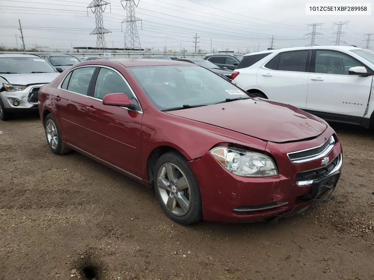 1G1ZC5E1XBF289958 2011 Chevrolet Malibu 1Lt