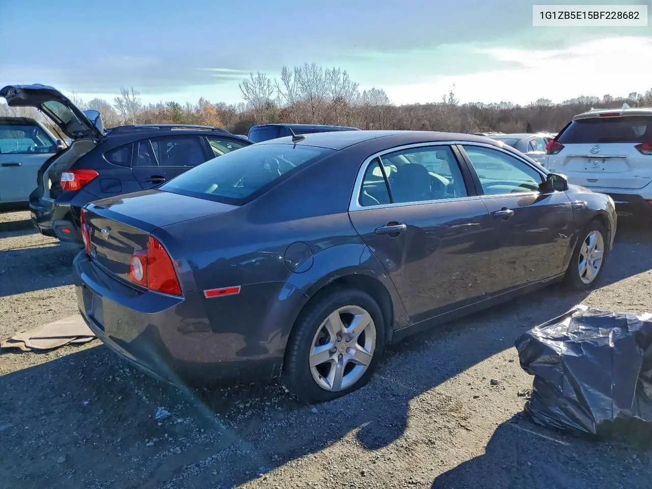 1G1ZB5E15BF228682 2011 Chevrolet Malibu Ls