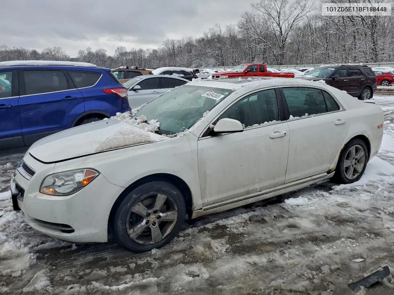 1G1ZD5E11BF188448 2011 Chevrolet Malibu 2Lt