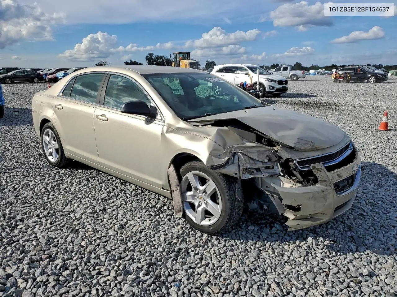 1G1ZB5E12BF154637 2011 Chevrolet Malibu Ls