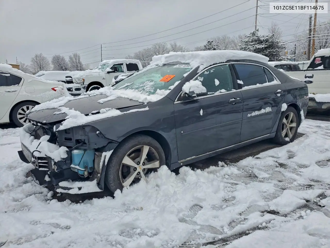 1G1ZC5E11BF114675 2011 Chevrolet Malibu 1Lt