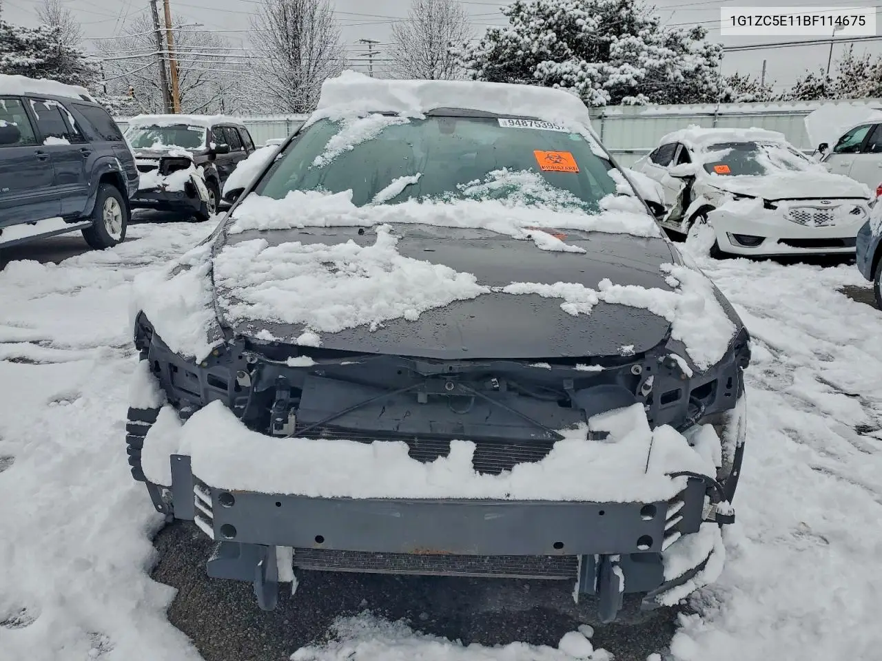 1G1ZC5E11BF114675 2011 Chevrolet Malibu 1Lt