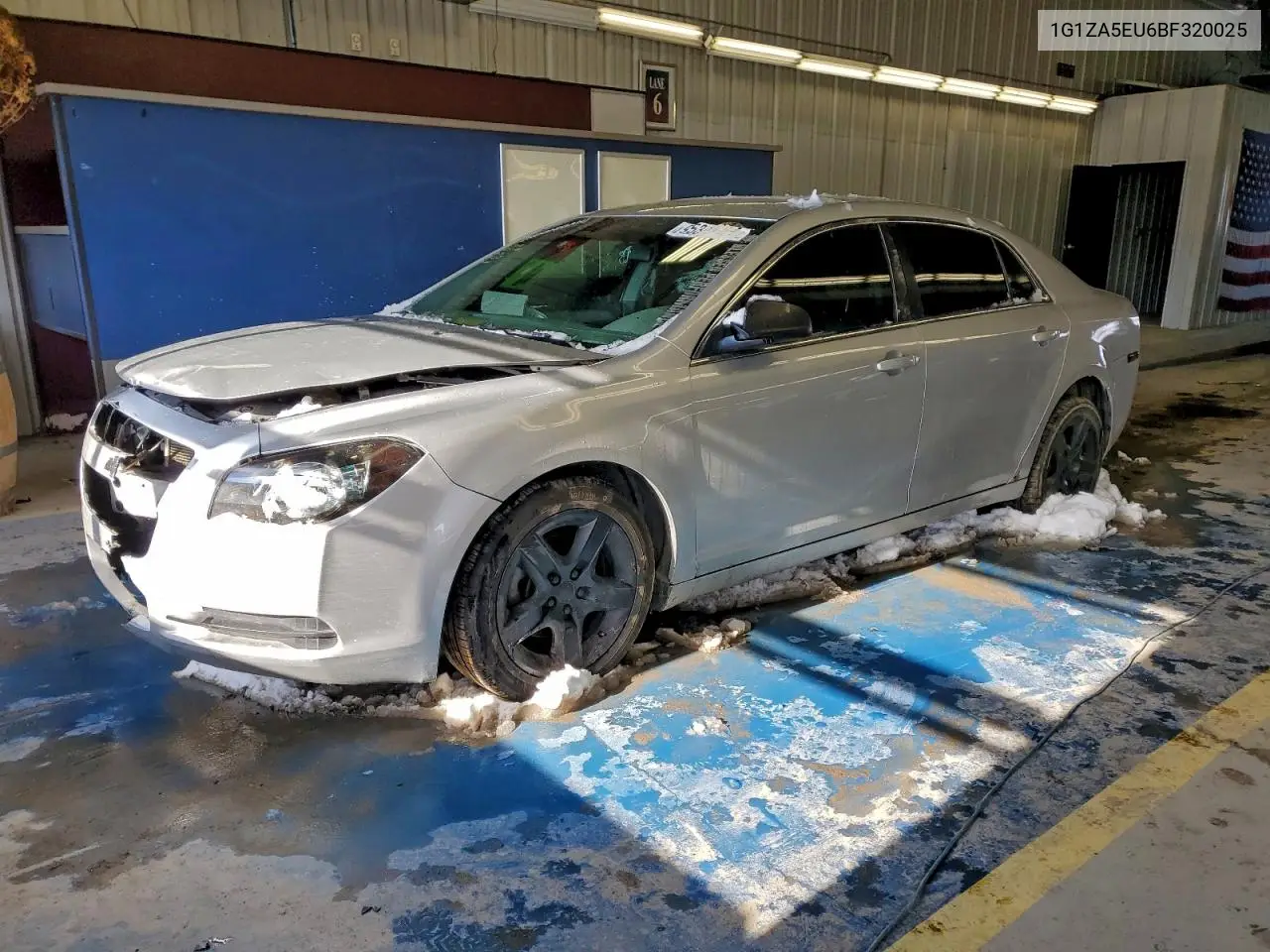 1G1ZA5EU6BF320025 2011 Chevrolet Malibu Ls