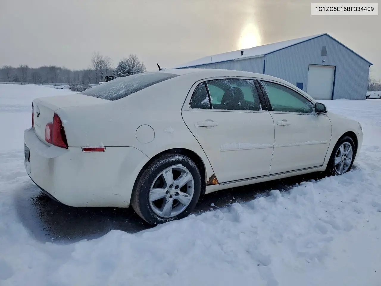 1G1ZC5E16BF334409 2011 Chevrolet Malibu 1Lt