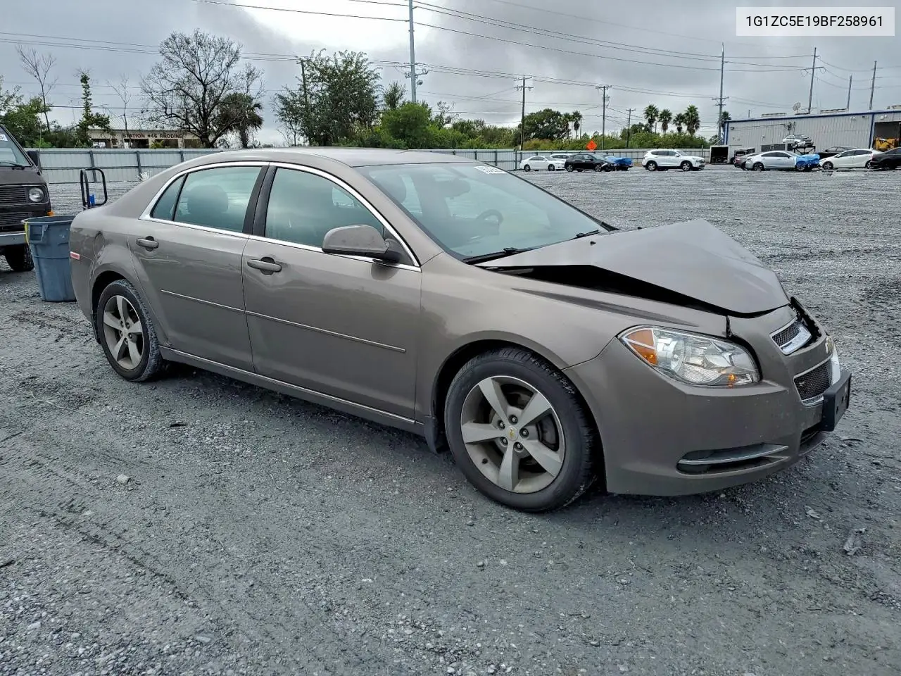 1G1ZC5E19BF258961 2011 Chevrolet Malibu 1Lt