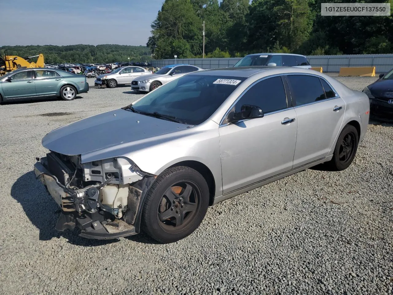 2012 Chevrolet Malibu Ltz VIN: 1G1ZE5EU0CF137550 Lot: 58771324