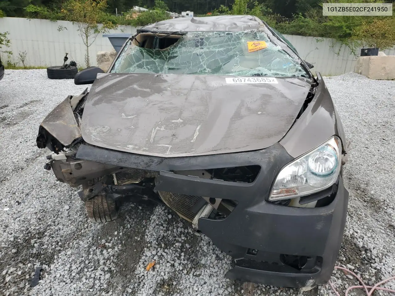 1G1ZB5E02CF241950 2012 Chevrolet Malibu Ls