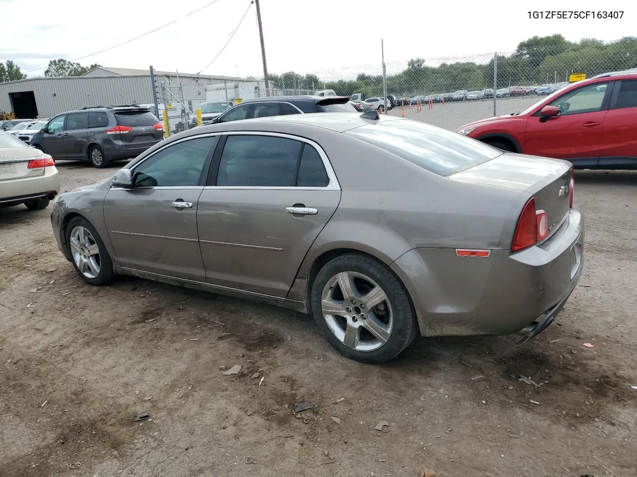 2012 Chevrolet Malibu 3Lt VIN: 1G1ZF5E75CF163407 Lot: 70452944