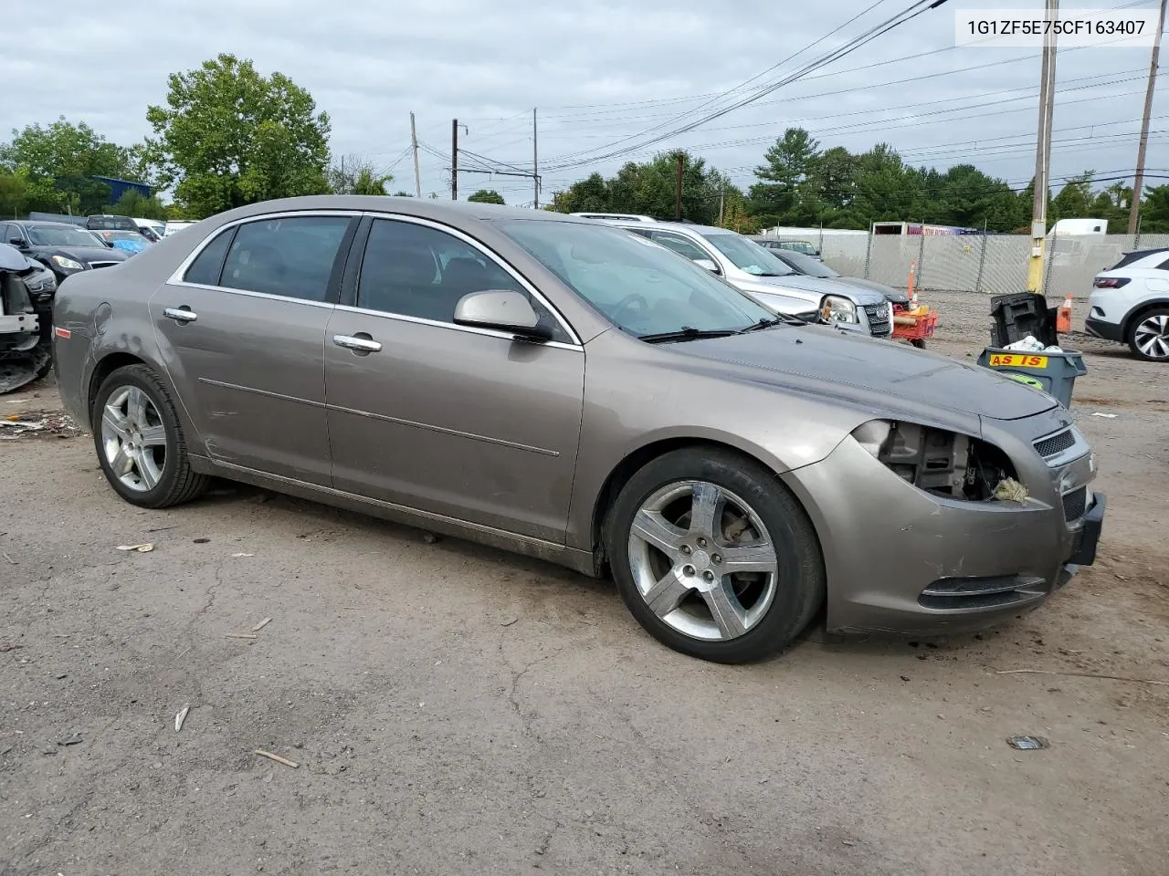 1G1ZF5E75CF163407 2012 Chevrolet Malibu 3Lt