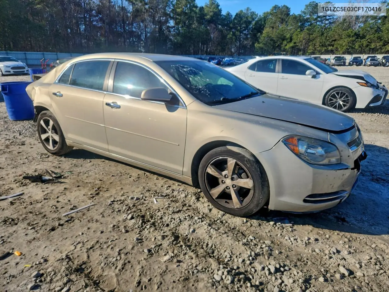 1G1ZC5E03CF170416 2012 Chevrolet Malibu 1Lt