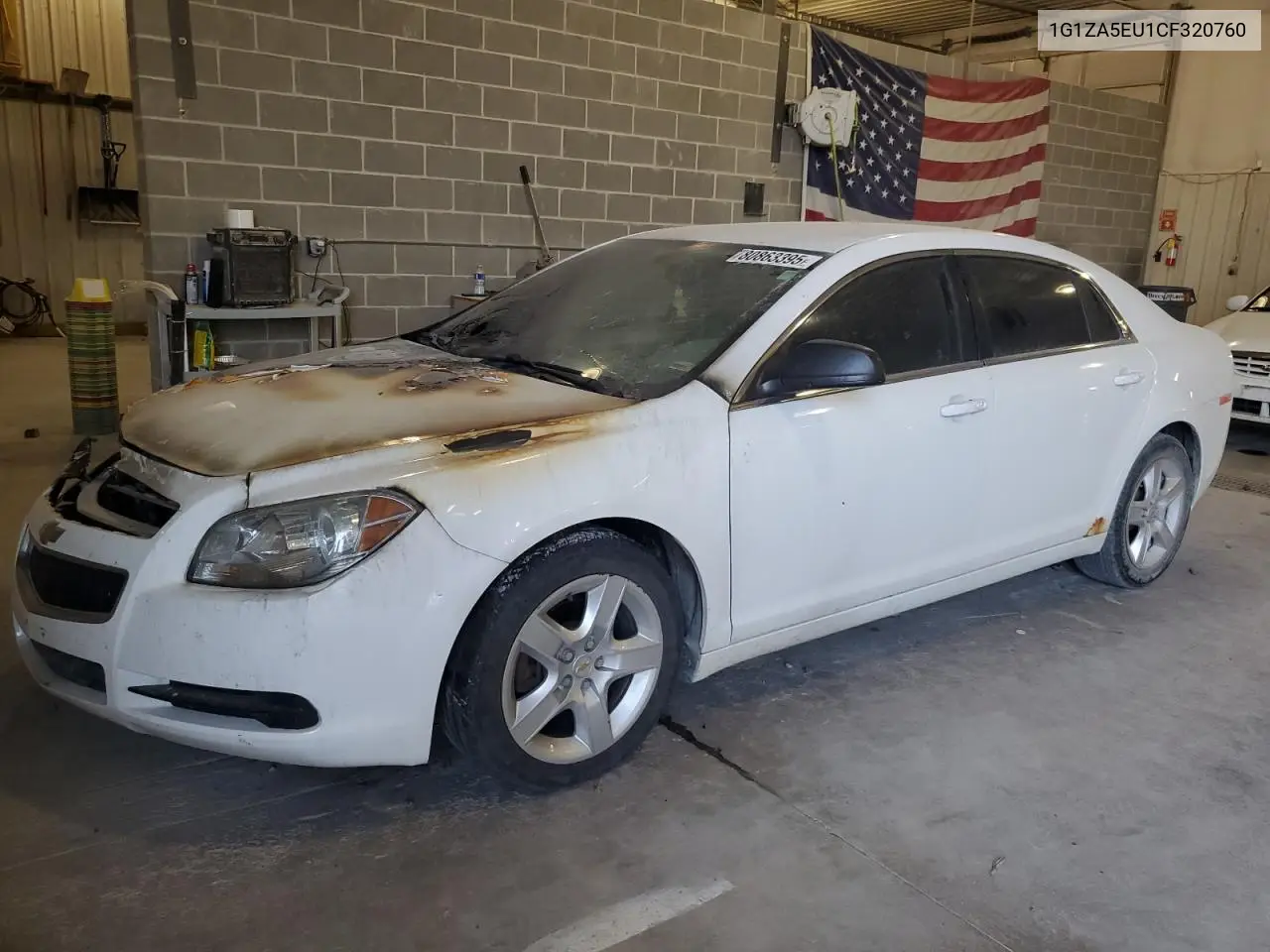 1G1ZA5EU1CF320760 2012 Chevrolet Malibu Ls